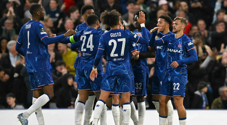 Chelsea ease past Djurgarden to reach Conference League final